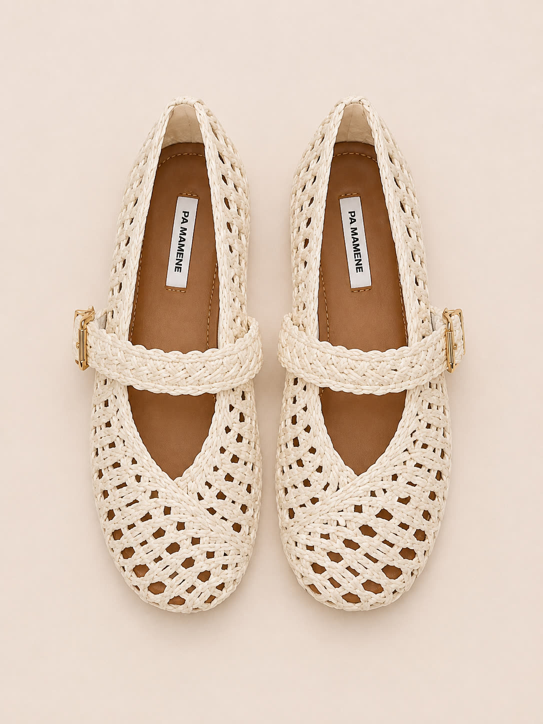 Woven Braided Strap Flats